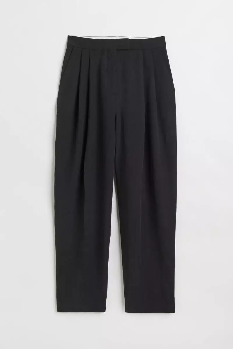 Buy H&M Linenblend tailored trousers 2023 Online ZALORA Philippines