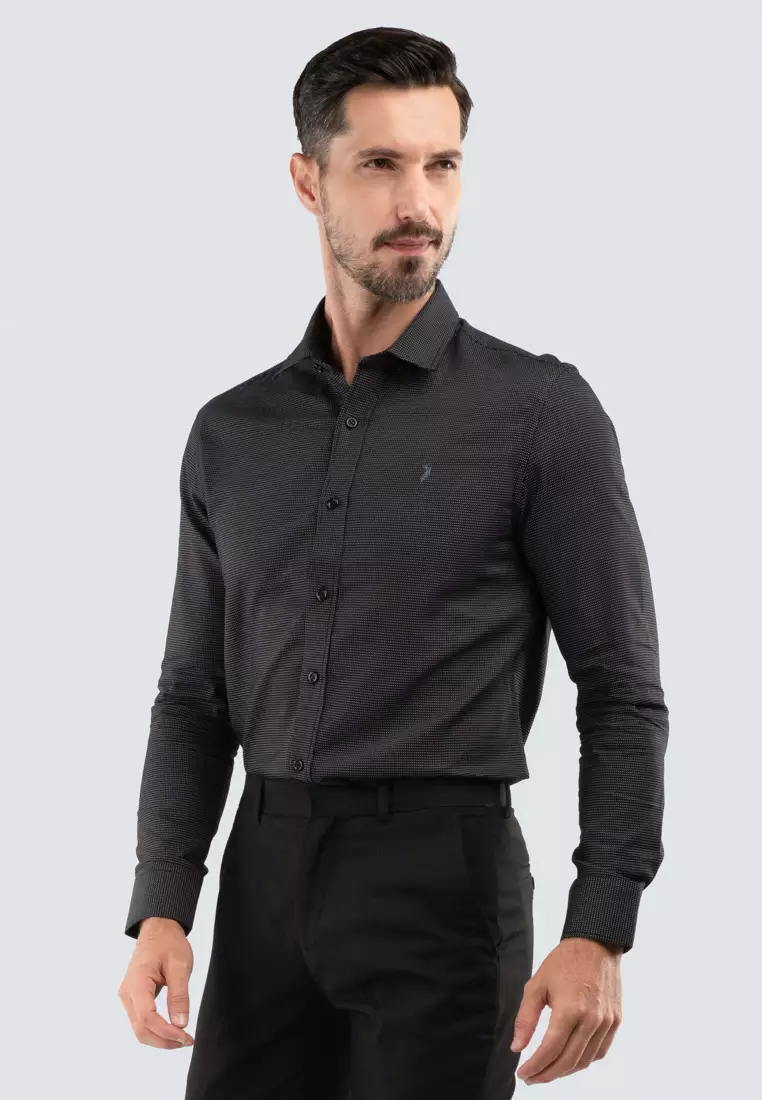 Polo Haus - Men’s 100% Cotton Signature Fit Long Sleeve