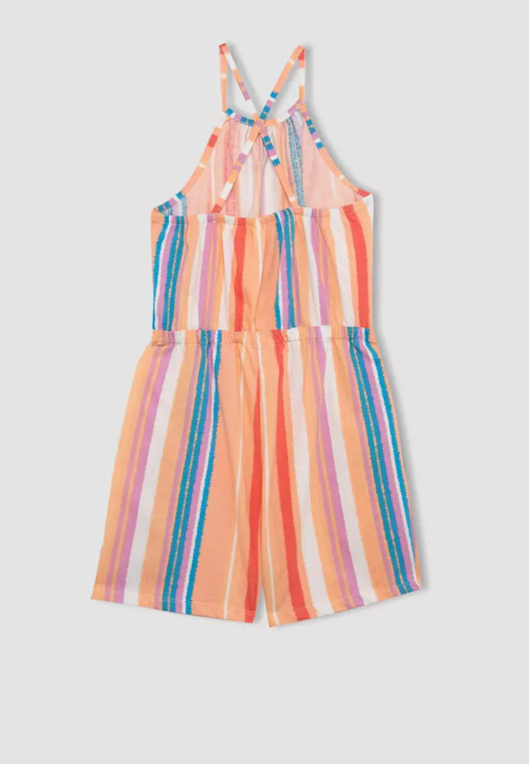 Cotton Strappy Playsuit