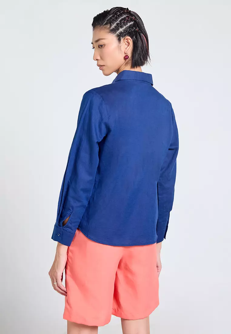 Casual Workwear Linen Shirt