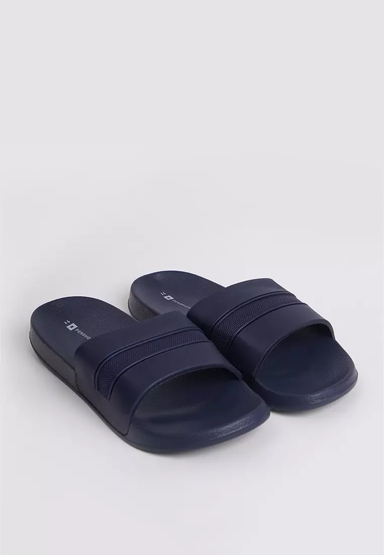Discount on Penshoppe  shoes - SKU: Women's All Rubber One Band with Perforated Stripes