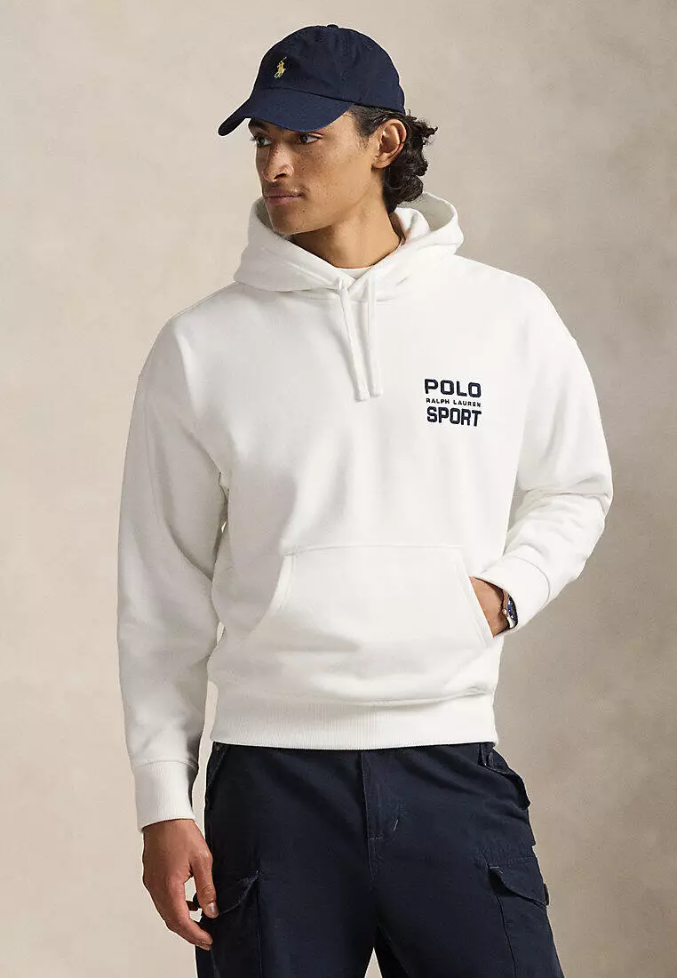 Relaxed Fit Polo Sport Fleece Hoodie
