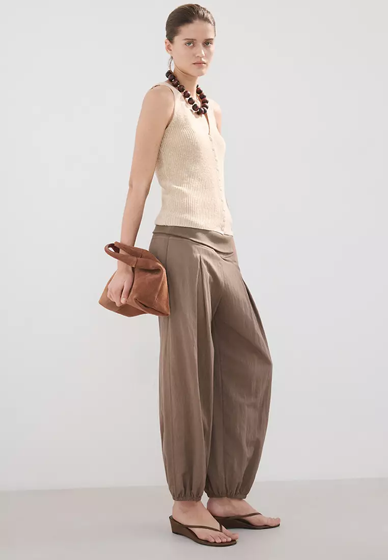 Openwork Knitted Waistcoat