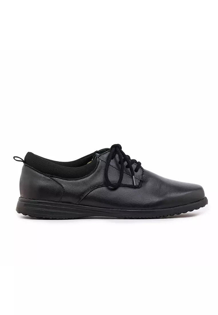 Discount on Bibo  shoes - SKU: Bryan Leather Lace-Up School Shoes