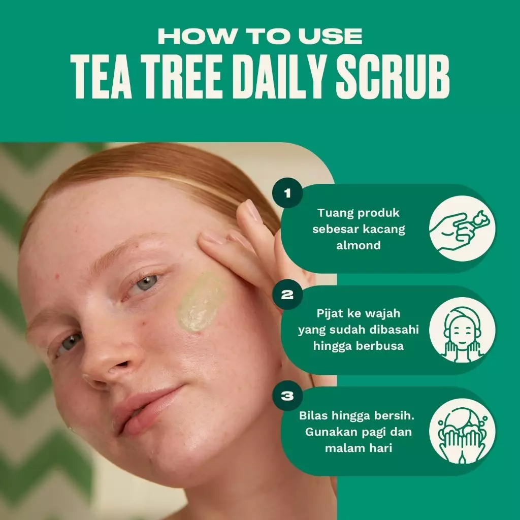 Tea Tree Skin Clearing Daily Scrub 125ml