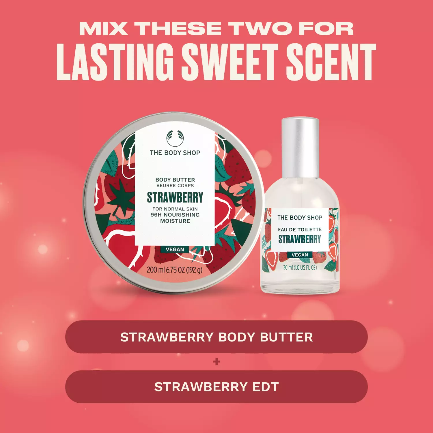 Strawberry Eau De Toilette Parfum 30ml
