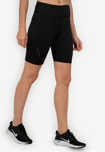 ZALORA ACTIVE black High Rise Contrast Piping 7” Shorts 2A707AAC0A7D3FGS_1