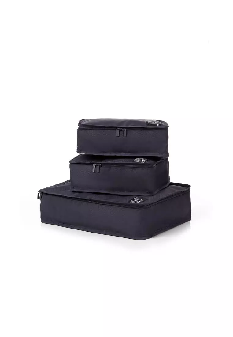 TRAVEL ESSENTIALS PACK. CUBES LARGE I - GRAPHITE