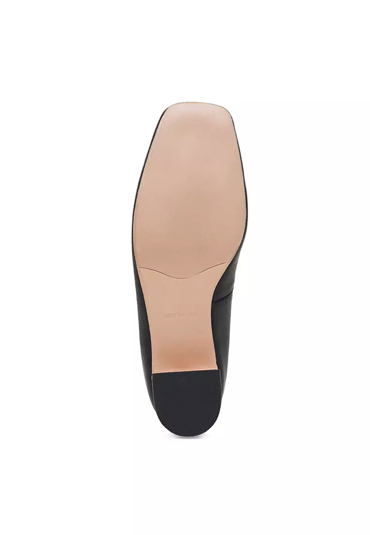 Sepatu Pantofel Formal Wanita Gino Mariani Ermell Hitam