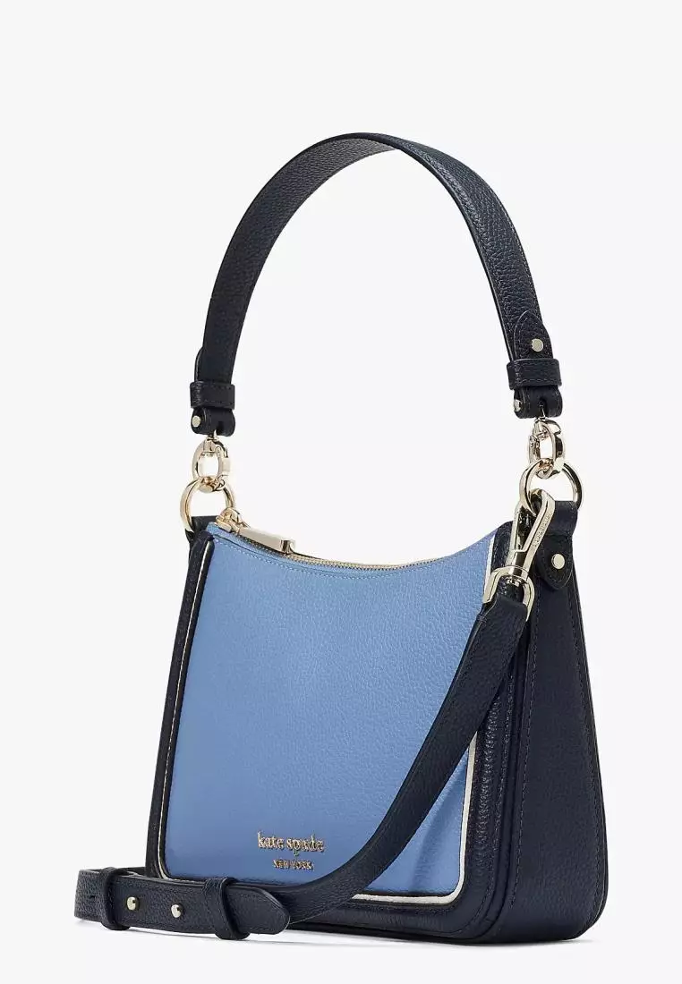 Hudson Colorblocked Medium Convertible Shoulder Bag