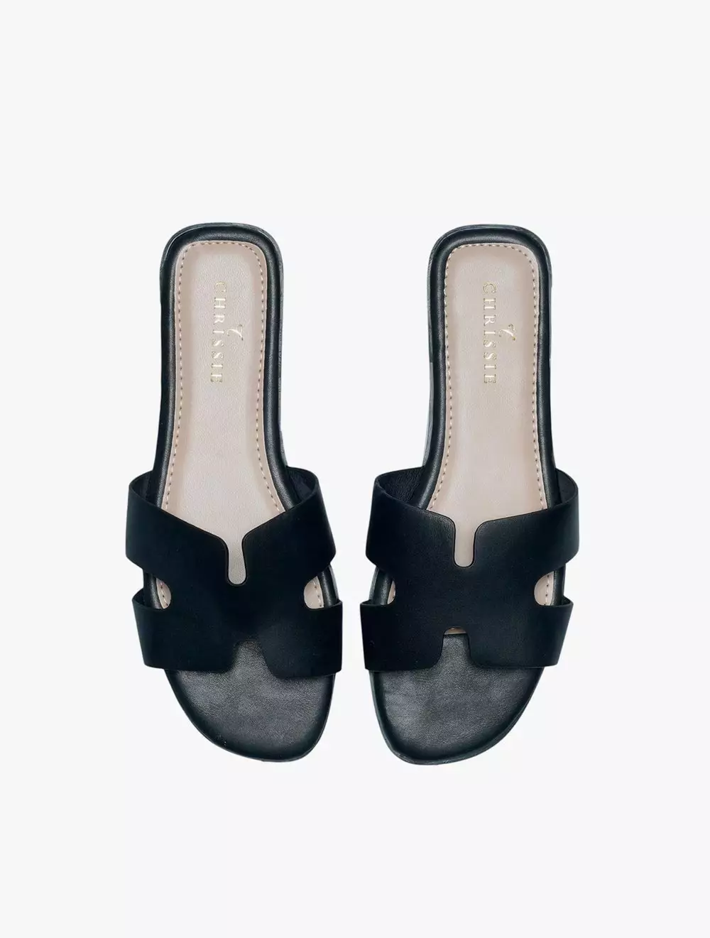 Payless Chrissie Womens Nicky Sandals - Black_05