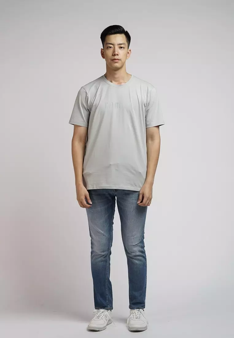 XTRAORDINARY T-Shirt Cotton Spandex Pria 48093