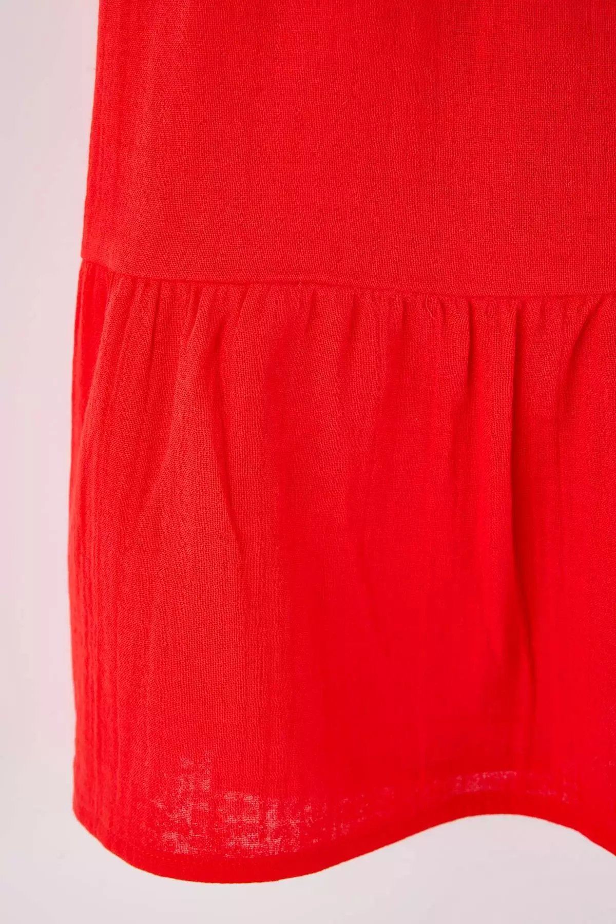 Red Short / Mini Floral April 23 Woven Dress Tkdss25El00011