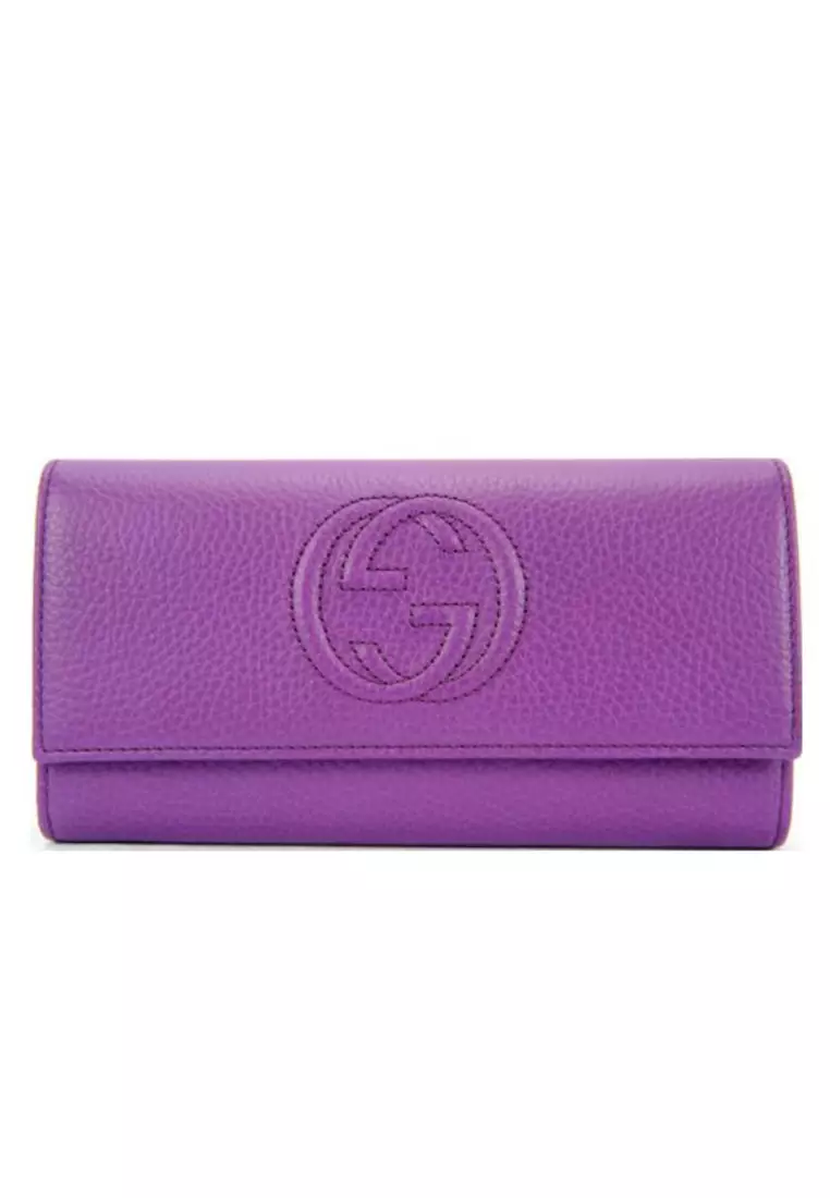 Gucci purse purple best sale