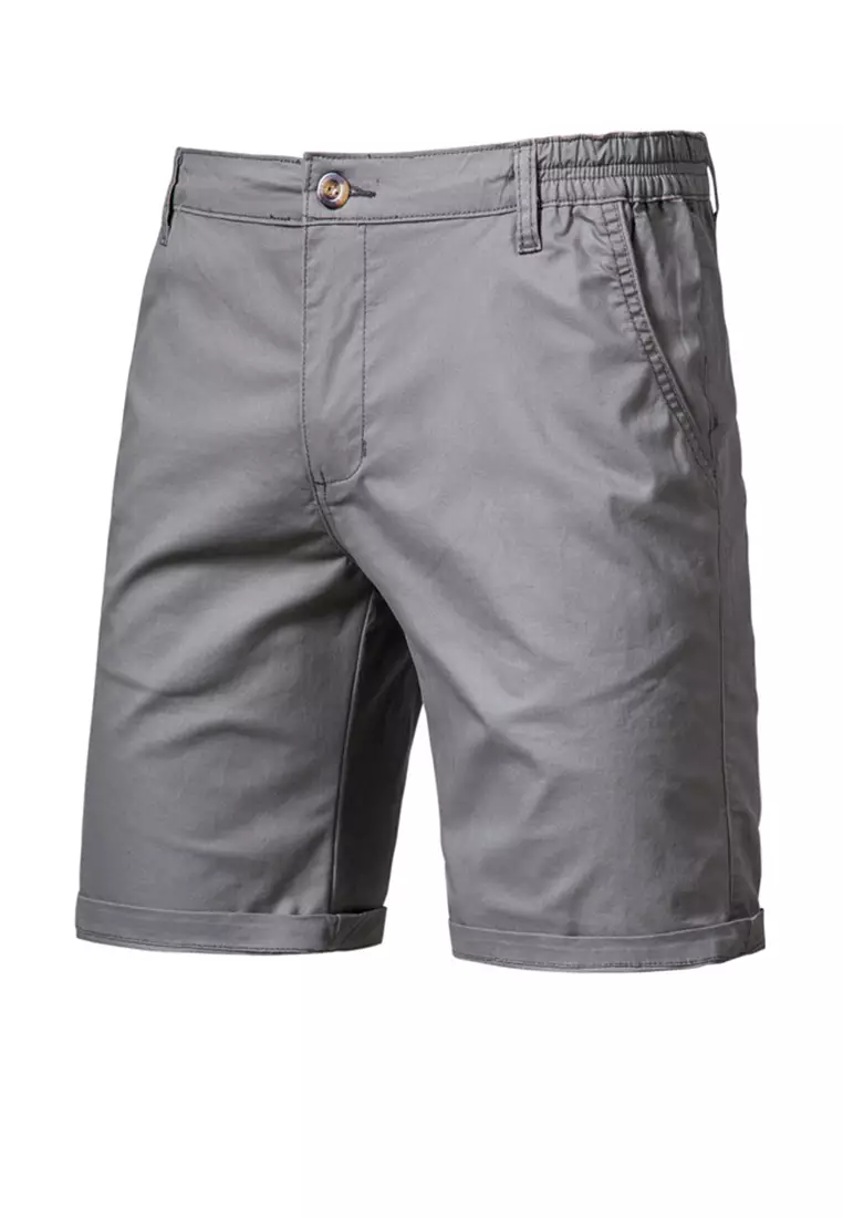 Straight Cropped Shorts AX019