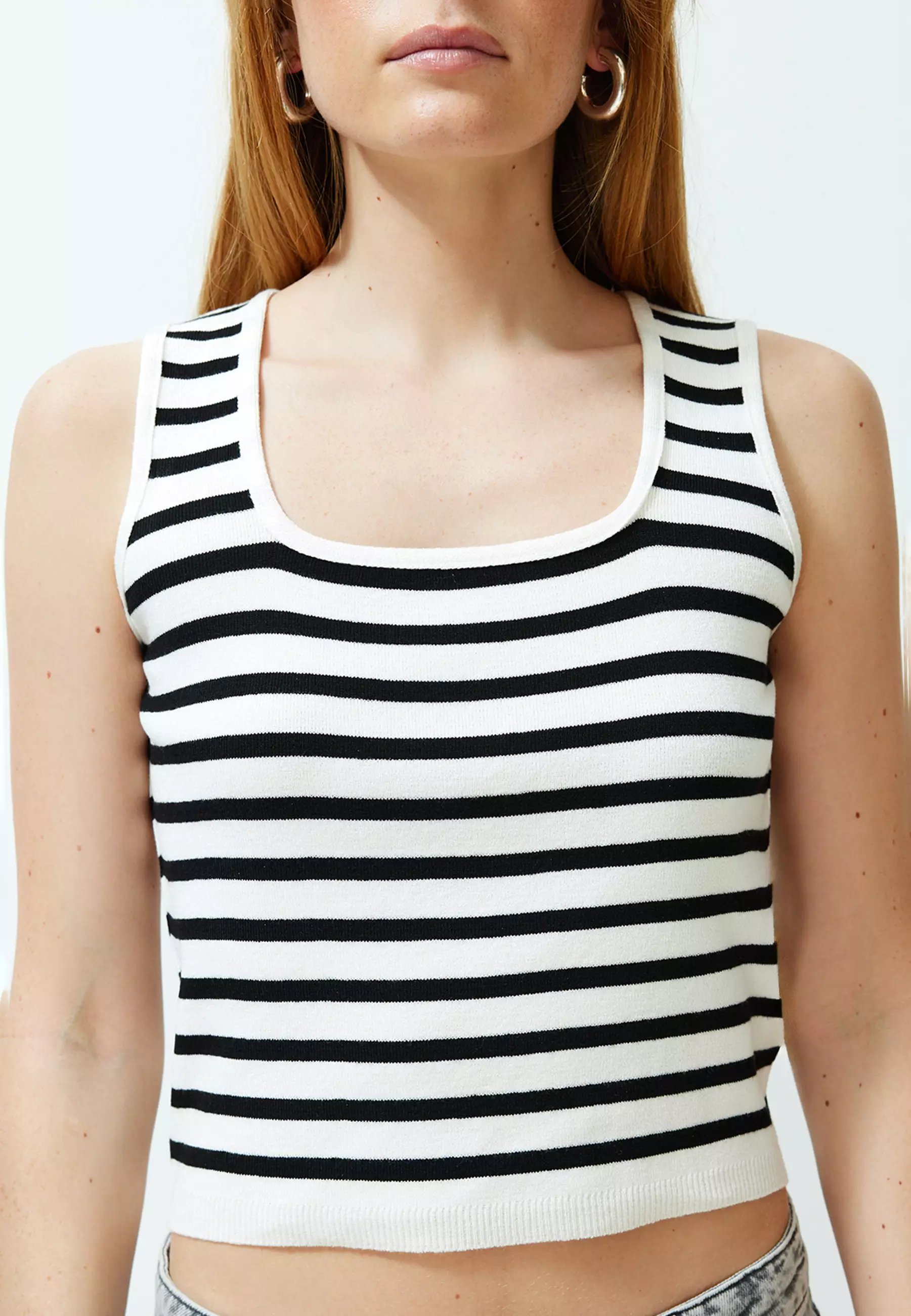 Buy Trendyol Striped Tank Top 2025 Online | ZALORA