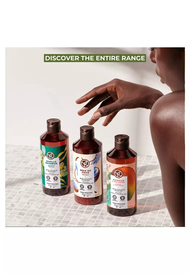 Raspberry Peppermint Energy Shower Gel - 200ml Natural Sulfate Free, Hydrating Body Wash