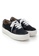 Shu Talk black AMAZTEP Causal Genuine leather Sneakers with Fabric Upper 69E20SH9CC3B64GS_6