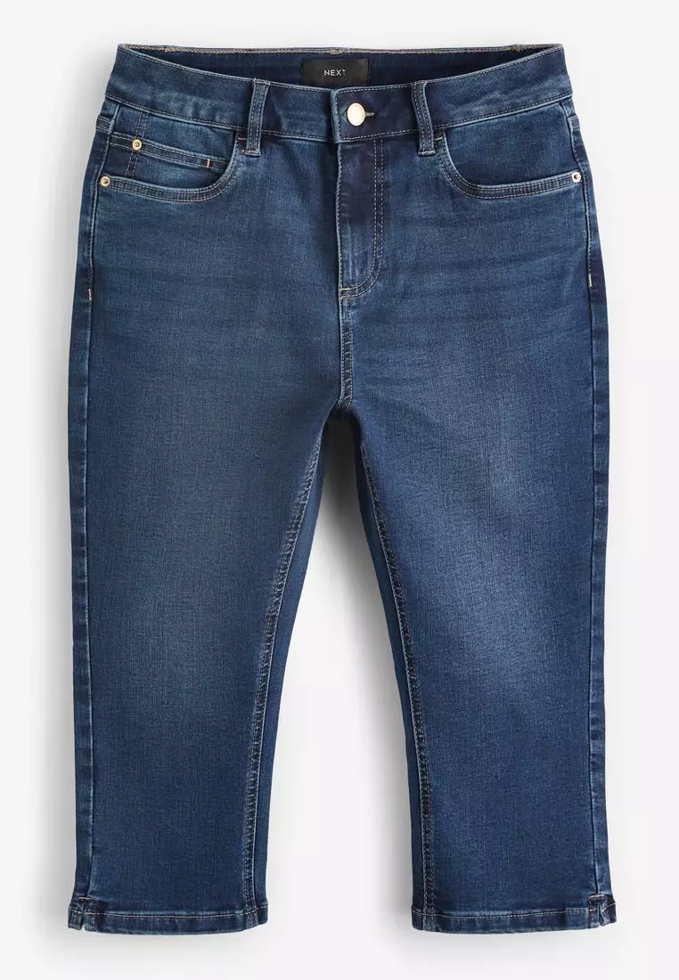 Pedal Pusher Cropped Jeans