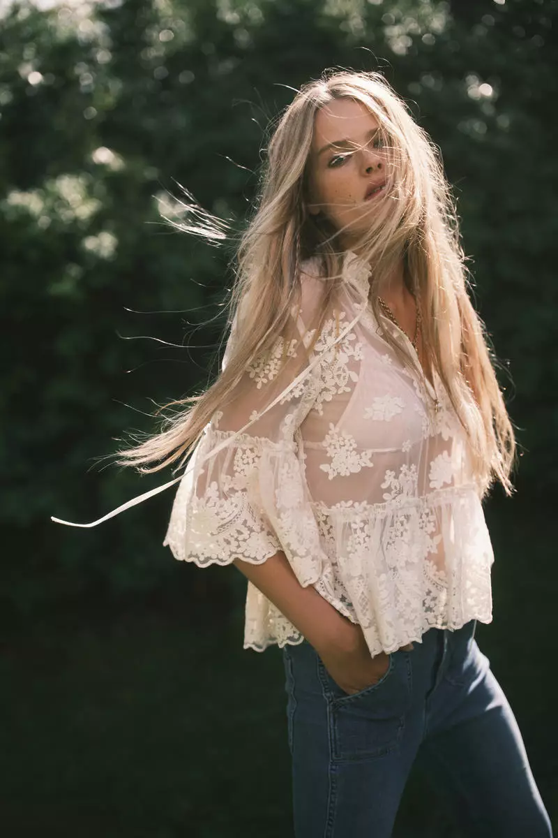 Flared High Jeans