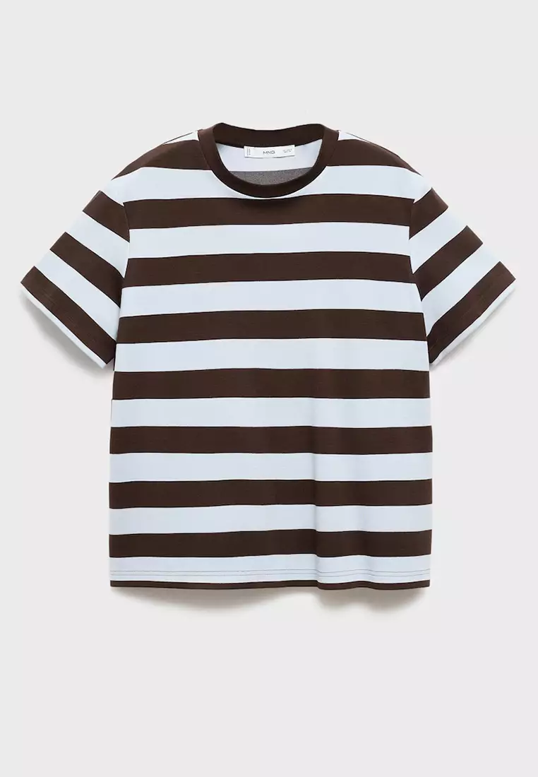 Striped Short-Sleeved T-Shirt