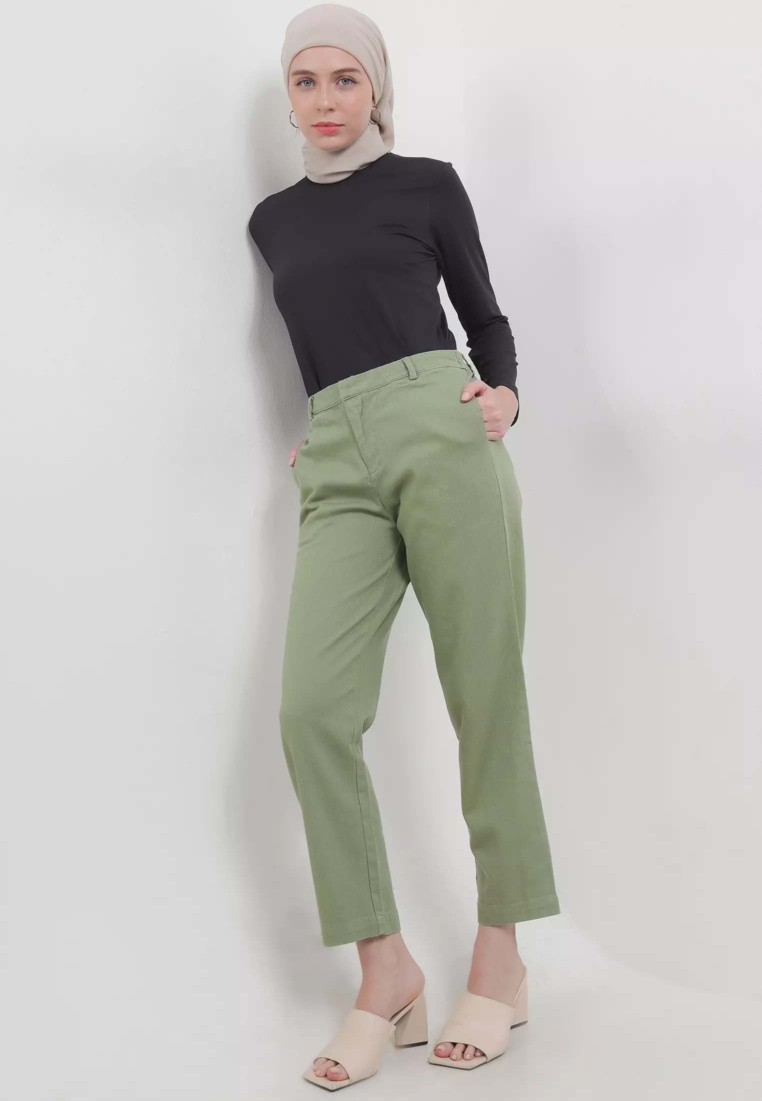 MFMW Reanna Celana Panjang Hijau