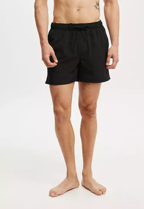 Mens cotton swim trunks online