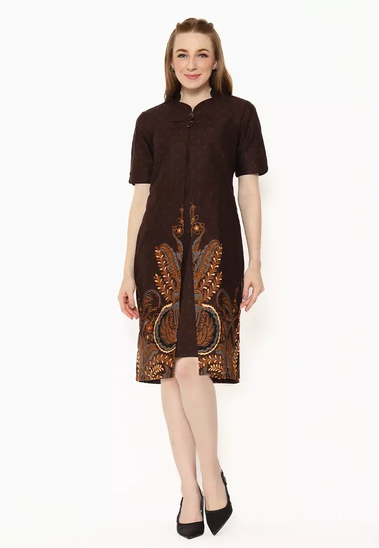 Hadinata Batik Dress Wanita Farah Fajri