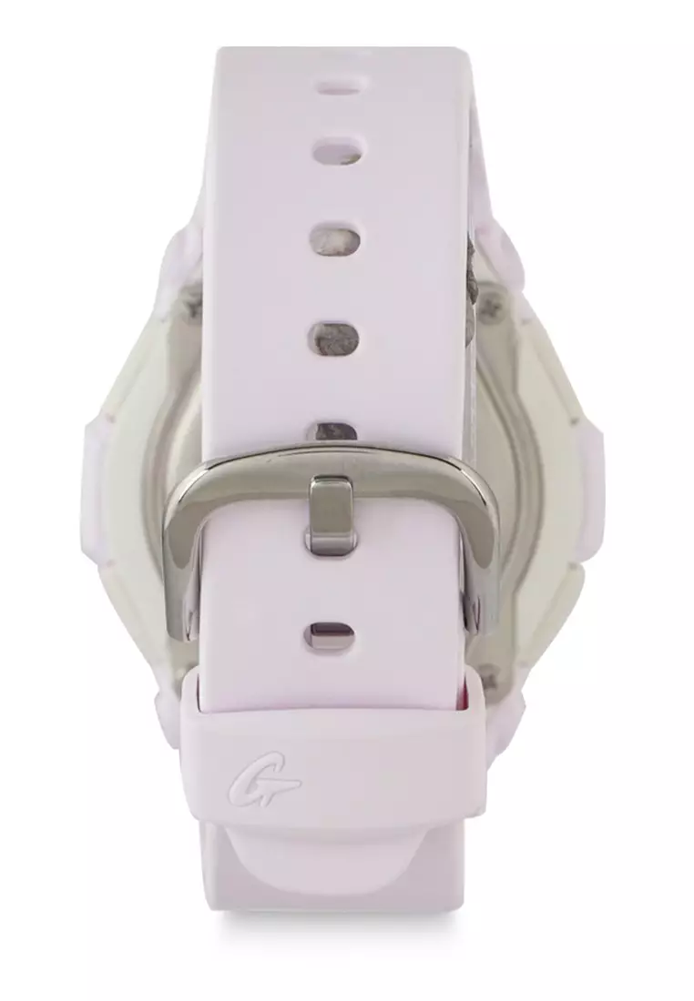 Casio BABY-G Jam Tangan Wanita - Pink Silver - Resin - BGA-100ST-4ADR