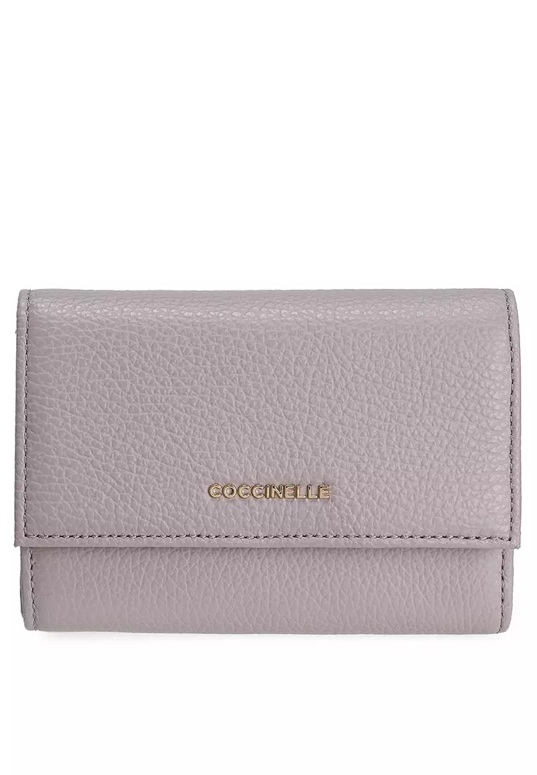Metallic Soft Trifold Wallet