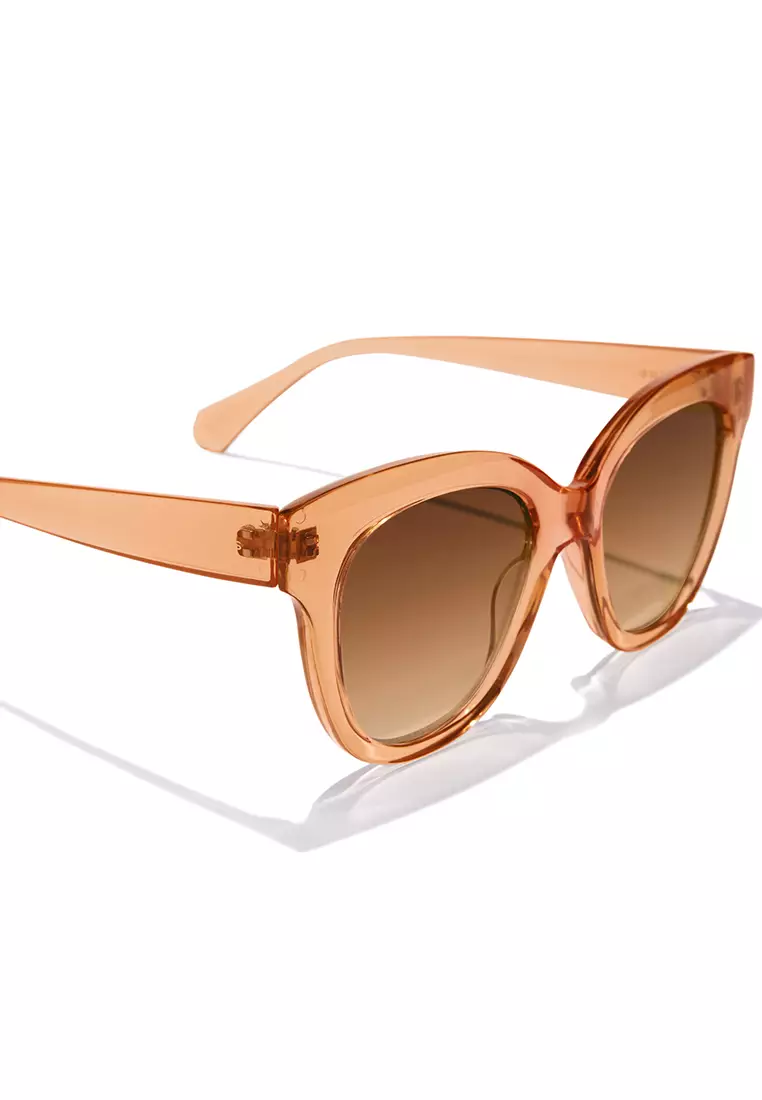 HAWKERS Soft Orange Terracota Audrey Sunglasses For Women, Female. Official Product Designed In Spain