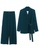 Twenty Eight Shoes blue VANSA Solid Color Plus Size Wide-leg Suit  VCW-C1231Set 7874AAA489C376GS_2