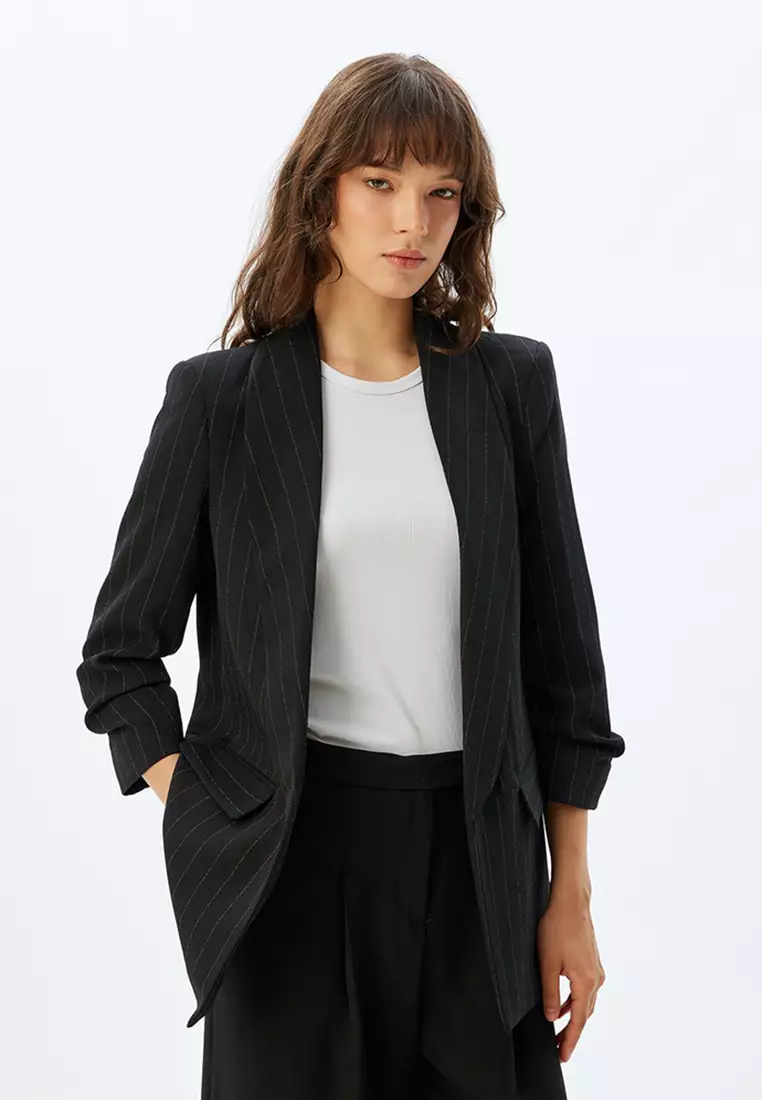 Jual KOTON Shawl Collar Blazer Jacket Original 2025 ZALORA