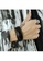 HAPPY FRIDAYS black Leather Spring Bracelet GGXP-1480 8D531ACA7657B5GS_4