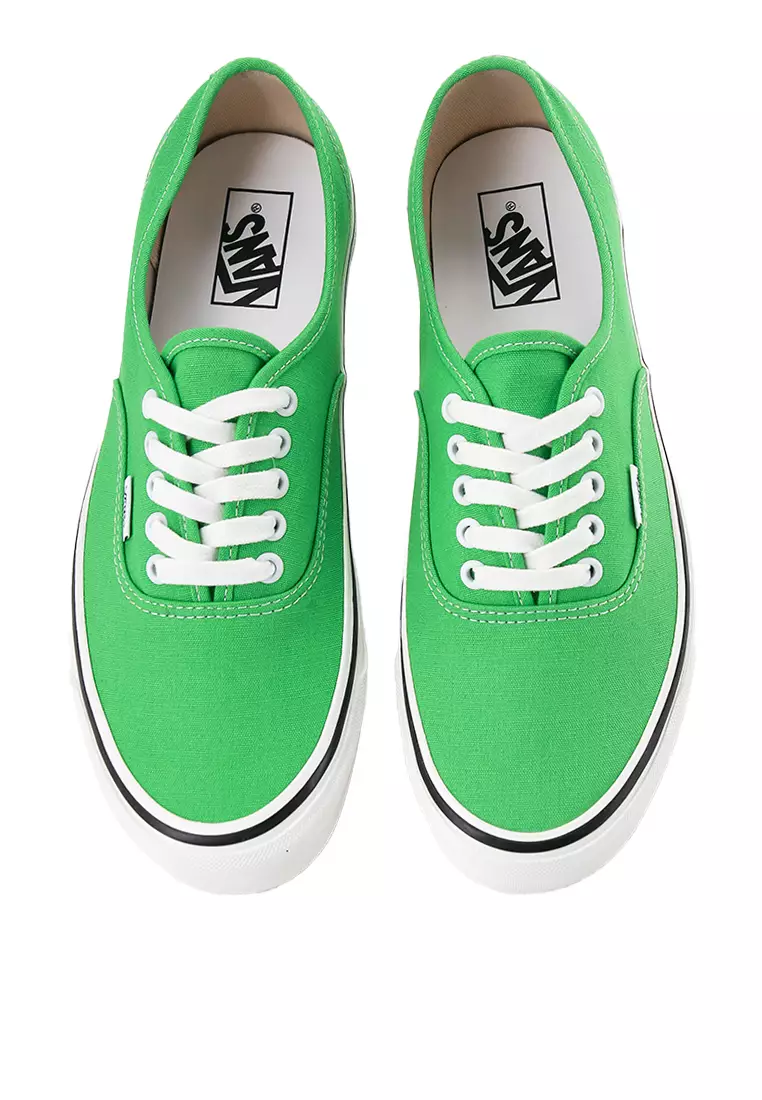 Vans authentic 44 dx green top