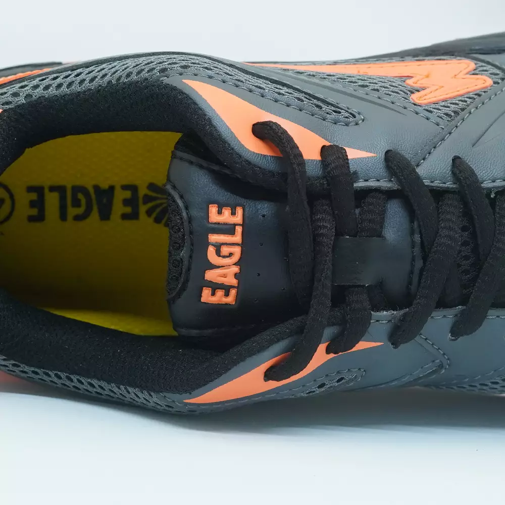 Eagle Sepatu Badminton Voltage - ABU TUA/HITAM