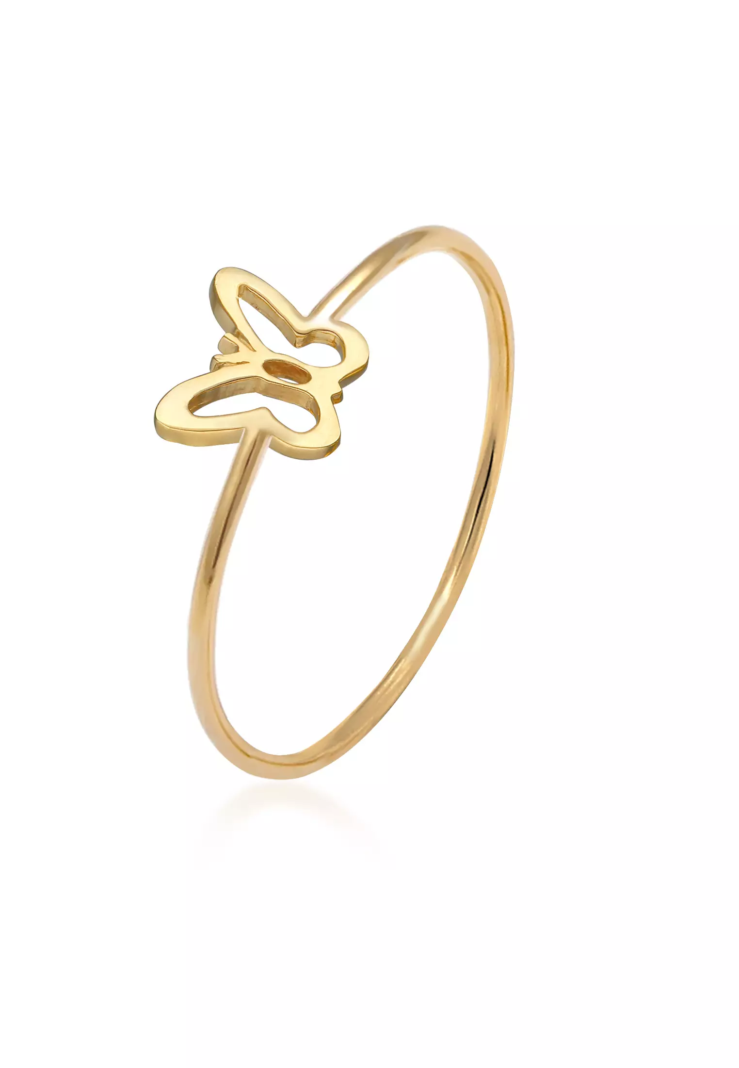 Gold butterfly sale rings sale