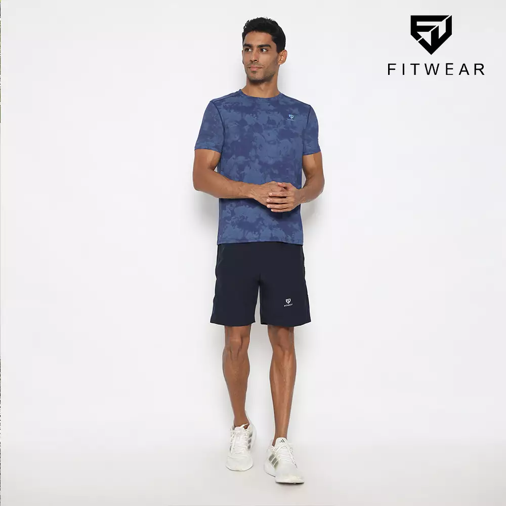 Fitwear - Kaos Dryfit Pria DAMIAN TIE DYE - BLUE