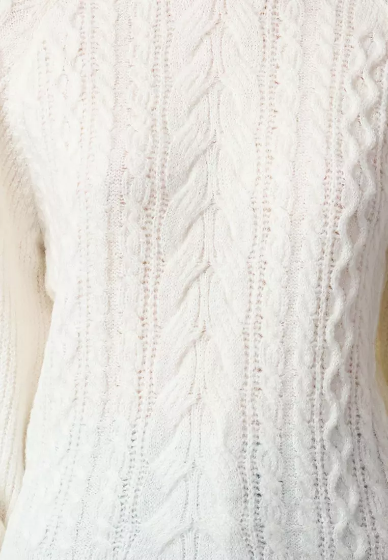 Hair Braided Sweater