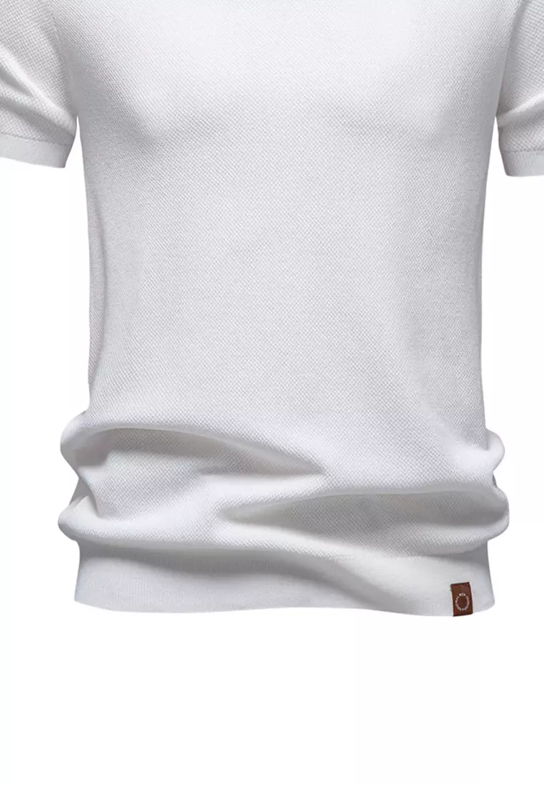 Basic Casual Crew Neck T-Shirt AX-PSD8000
