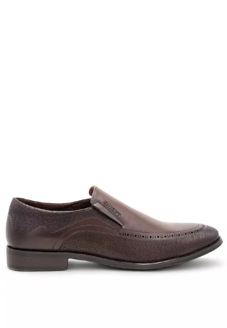 Men Slip On Faux Leather Business Formal - 250110143