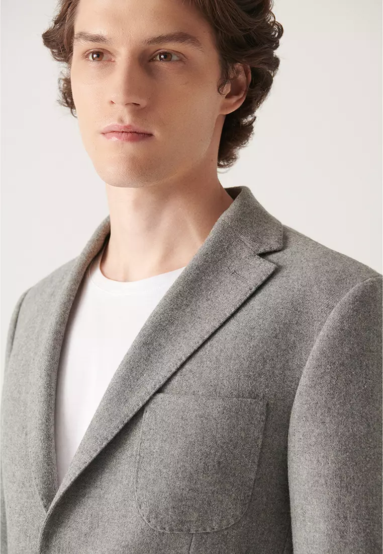 Buy Avva Wool Jacket 2026 Online | ZALORA