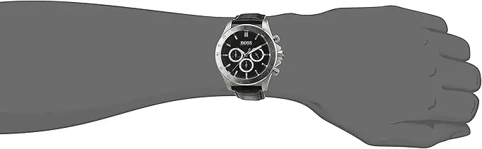 Hugo Boss Ikon Chronograph Gents Leather Watch 1513178