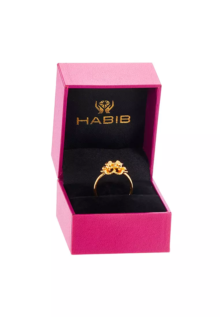 HABIB 999/24K Yellow Gold Ring R9ABO0124