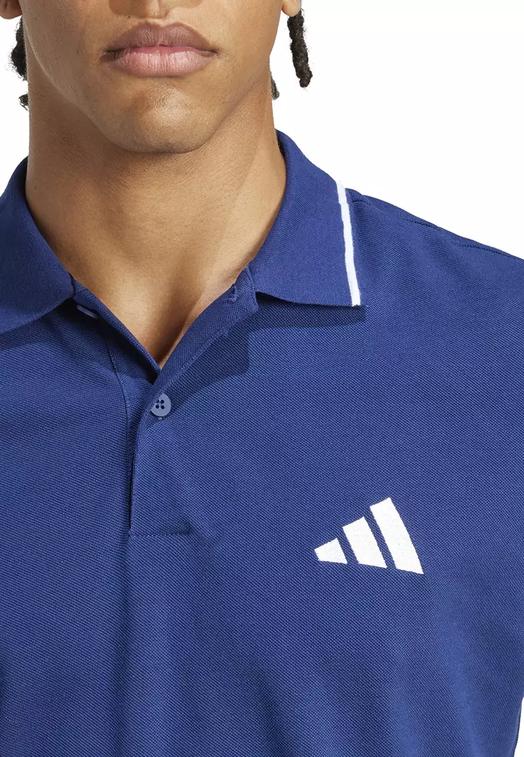 Essentials Small Logo Piqué Polo Shirt