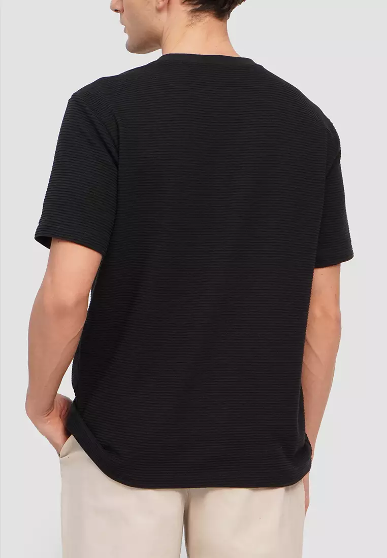 O.O.O. Textured T-Shirt