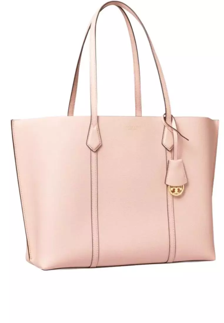 Tory Burch Perry Triple Compartment Tote Bag Shell Pink