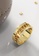 Bullion Gold gold BULLION GOLD Alec Numeral Chain Ring E5C44AC980E857GS_3