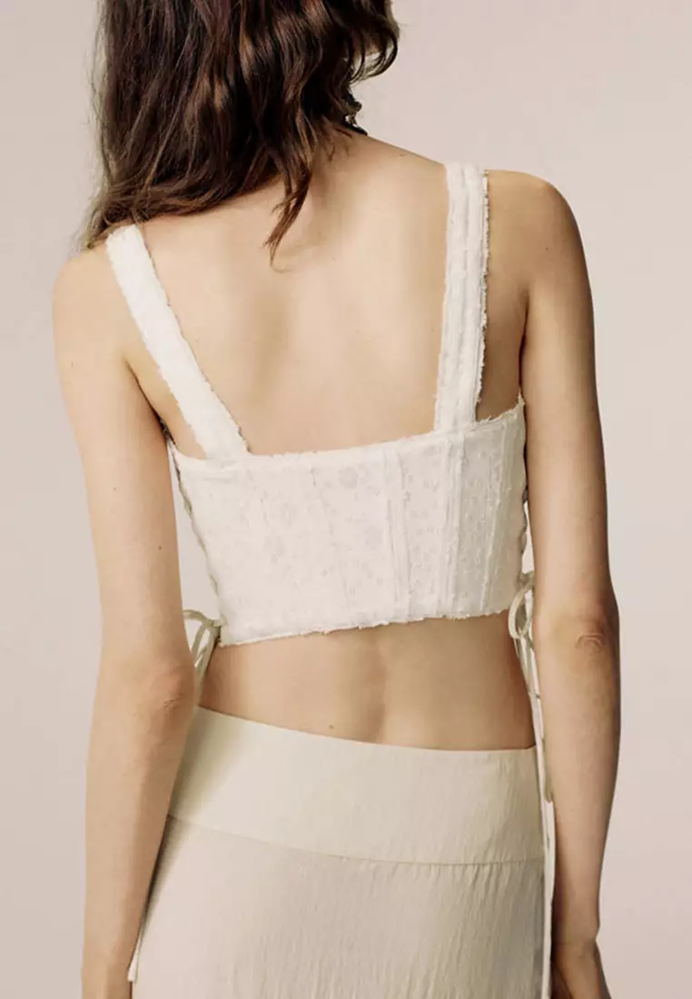 Jacquard Corset Top