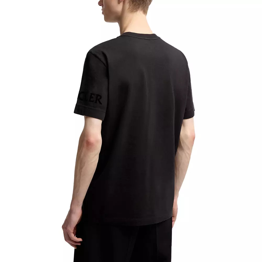 Minimalistic Logo Cotton T-Shirt Black